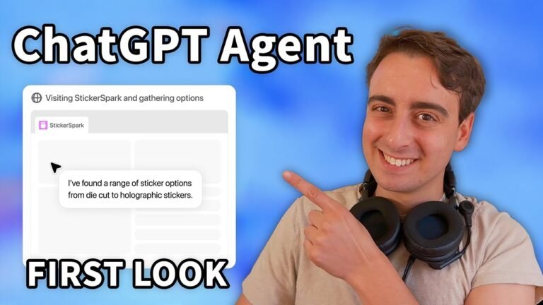 New ChatGPT Agent is here! The next step in Autonomous Agentic AI