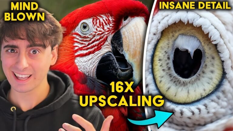 This is NEXT LEVEL! AI Upscaling that Pushes BEYOND the boundaries of Photography.