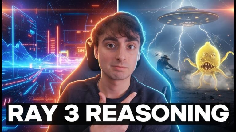 Ray 3: The First Reasoning Video AI (HDR, Physics, Consistency)