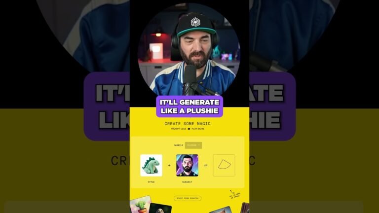 Using AI To Create A Real-Life Plushie