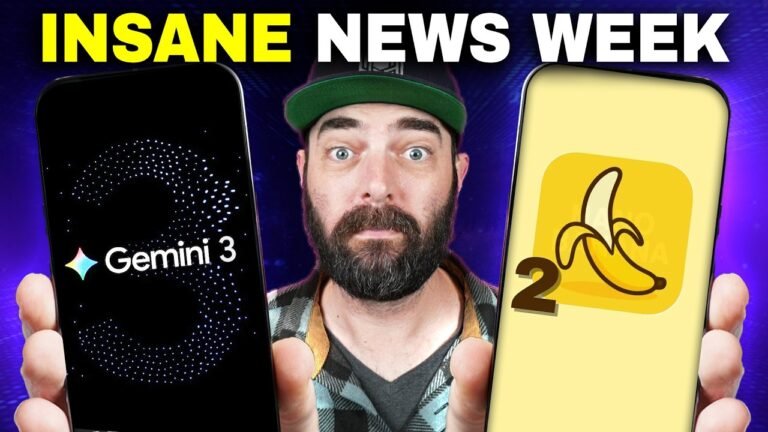 AI News: Insane Week – Gemini 3 Was Just The Start