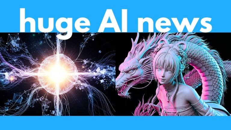 Insane 3D models, realtime AI video, new #1 open model, realtime AI worlds, Gemini 3 Flash: AI NEWS
