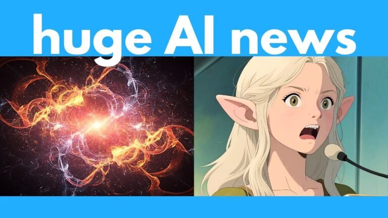 AI 3D model editor, free VEO3 competitors, new lip-sync, realtime voices, new TTS – AI NEWS