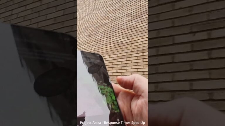 Testing Project Astra from Google Deepmind in London