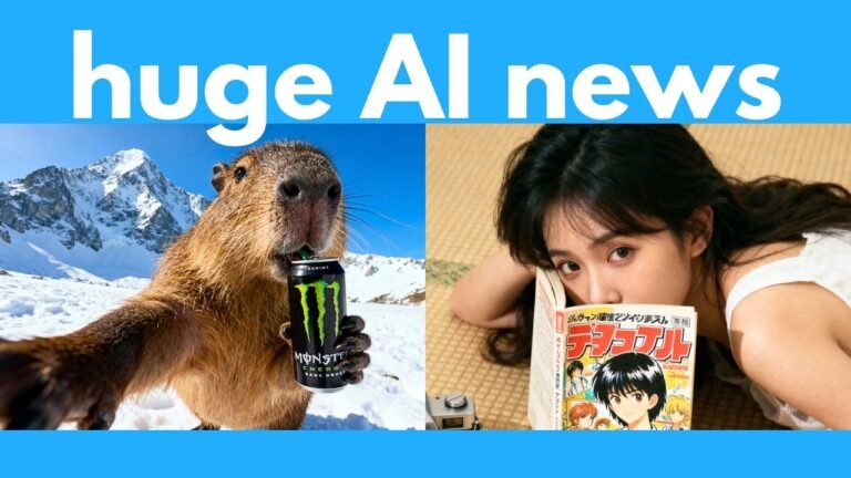 New AI matches GPT-5, new top image models, AI quests, video to 3D – AI NEWS