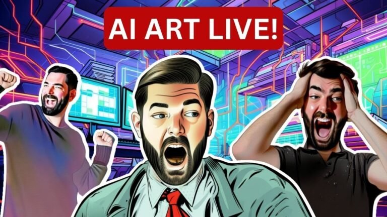 Let’s Create AI Art & Thumbnails (LIVE)