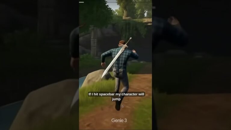 Testing Out Google Genie 3D Model