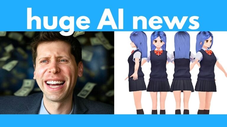 New AI video generators, crazy 3D models, new AI image tools, new AI music gen, crazy humanoids