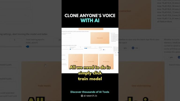 How To Clone & Use ANYONE’s Voice With AI  – FREE & No GPU Needed! (Short)