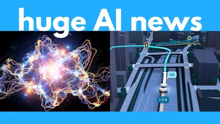 AI maps, realtime 3D worlds, multi-shot videos, new TTS, new anime model: AI NEWS