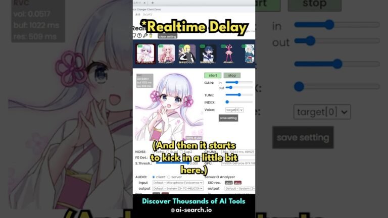 How to Sound Like an Anime Girl With This New AI Voice Changer (Short)