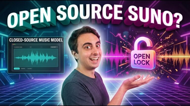 This Shouldn’t Be Possible… Open Source AI Music (SUNO LEVEL)