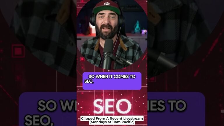 The Trick to SEO…