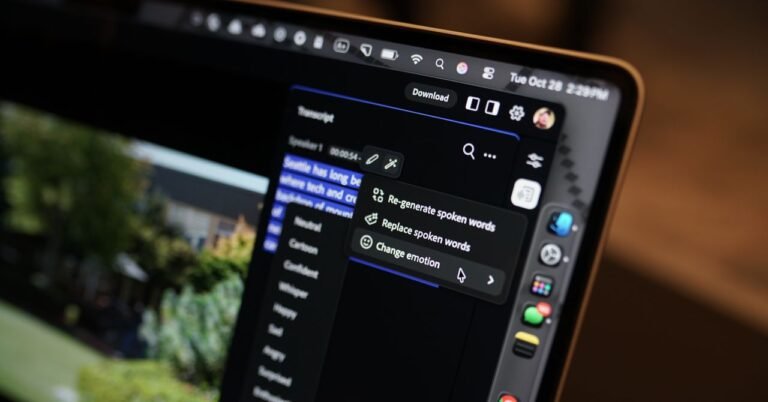 Exclusive: Adobe’s Corrective AI Can Change the Emotions of a Voice-Over